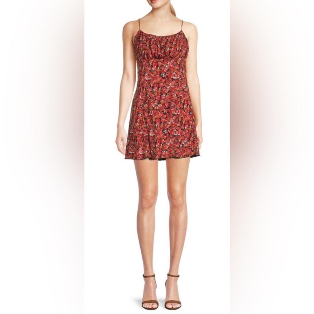 FREE PEOPLE Jamie Floral Minidress